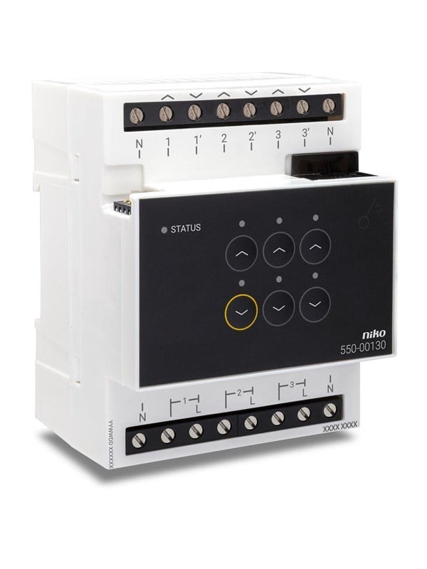 Niko-Servodan Motormodul til niko home control Intelligente bygningsinstallationer