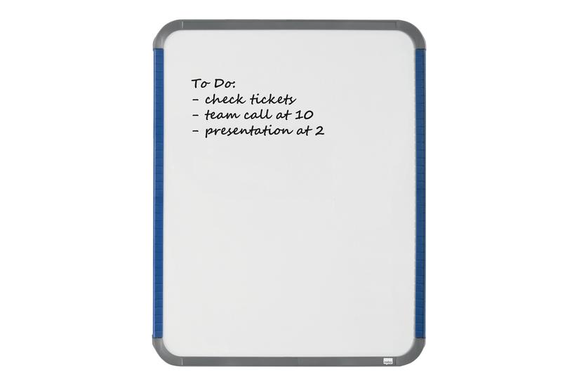 Nobo Slimline whiteboard - 360 x 280 mm - sølv Kontor > Møde og præsentation > Tavler og tilbehør > Whiteboards