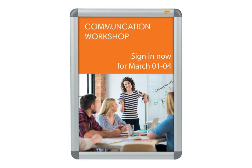 Nobo ramme - for A3 Kontor > Møde og præsentation > Tavler og tilbehør > Opslagstavler