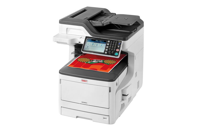 OKI MC853DN - multifunktionsprinter - farve IT og elektronik > Scan/Print > Printer > Multifunktionsprinter