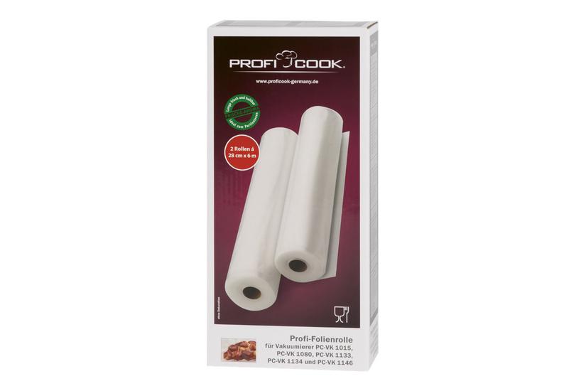 ProfiCook rulle Husholdning og køkken > Køkkenmaskiner > Øvrige køkkenmaskiner og tilbehør > Vakuumpakker > Vakuumposer