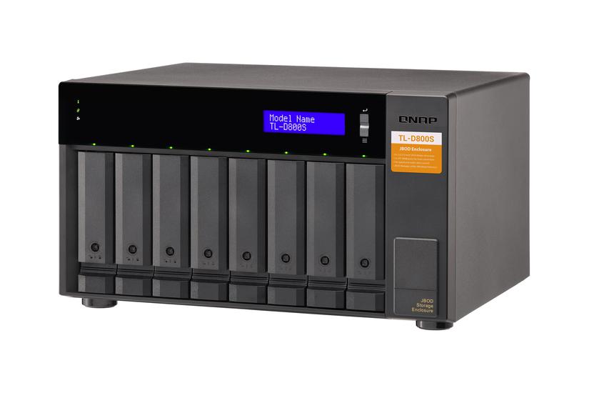 QNAP TL-D800S - harddisk-array IT og elektronik > Hardware > Harddiske og SSD'er > Harddisk montering