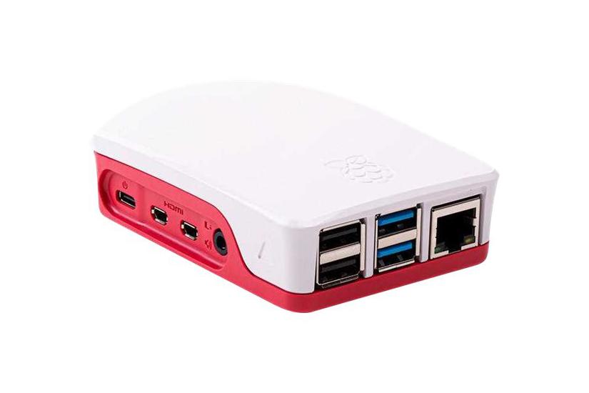 Raspberry Pi - etui - rød/hvid PC