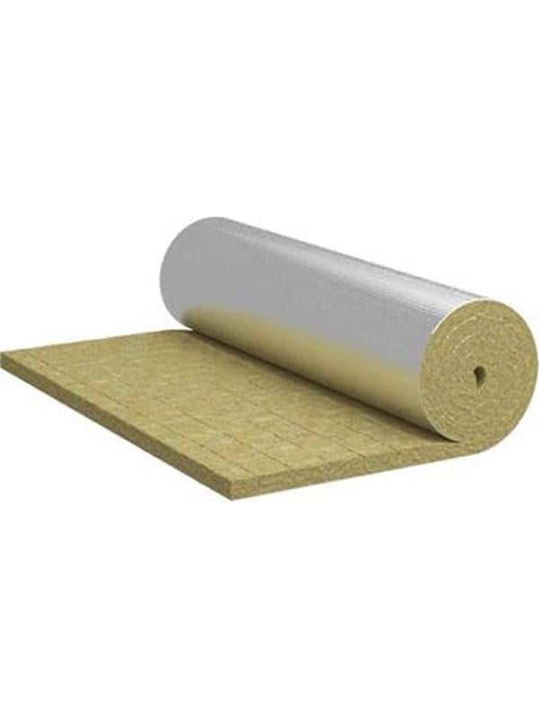 Rockwool PROLIT lamelmåtte 20x1000x10000mm armeret alu Isoleringmateriel