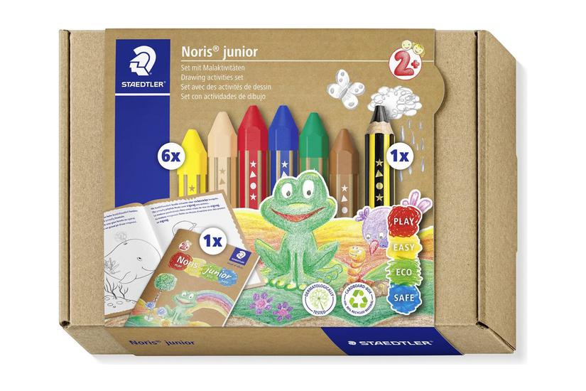 STAEDTLER Noris junior - farveblyant og blyant-sæt - 7 stykker Livsstil