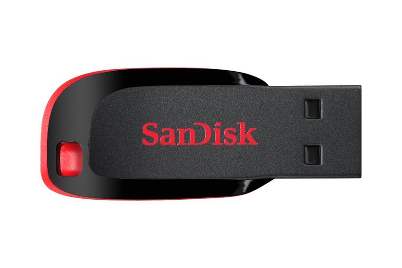 SanDisk Cruzer Blade - USB flashdrive - 128 GB IT og elektronik > Hardware > Lagring og backup > USB-stick