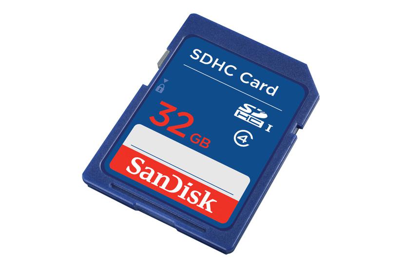 SanDisk Standard - flashhukommelseskort - 32 GB - SDHC IT og elektronik > Hardware > Lagring og backup > Flash Hukommelse > Flash Kort
