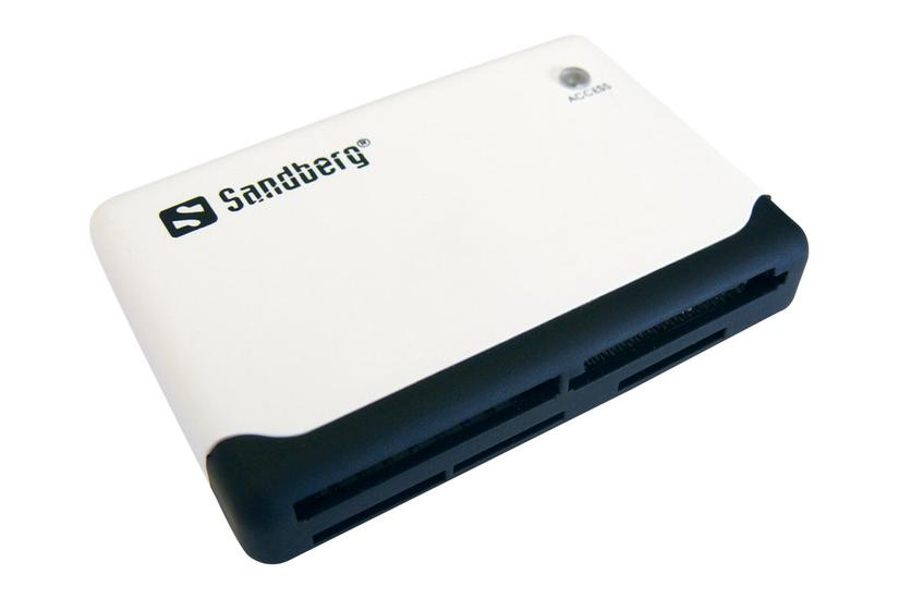 Sandberg USB 2.0 Multi Card Reader IT og elektronik > Hardware > Lagring og backup > Flash Hukommelse > Kortlæsere