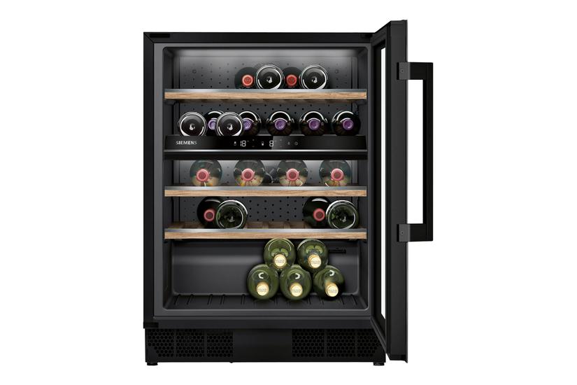 Siemens iQ500 KU21WAHG0 - vinkøler - under køkkenbord - til indbygning Husholdning og køkken > Husholdning og hvidevarer > Køleskabe & frysere > Vinkøleskab