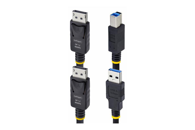 StarTech.com 6ft (1.8m) DisplayPort and USB 5Gbps KVM Cable - kabel til tastatur / video / mus (KVM) - 1.8 m IT og elektronik > Hardware > KVM > KVM Kabler