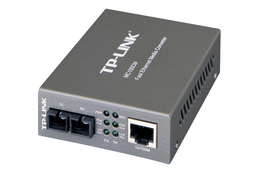 TP-Link MC100CM - fibermedieomformer - 10Mb LAN