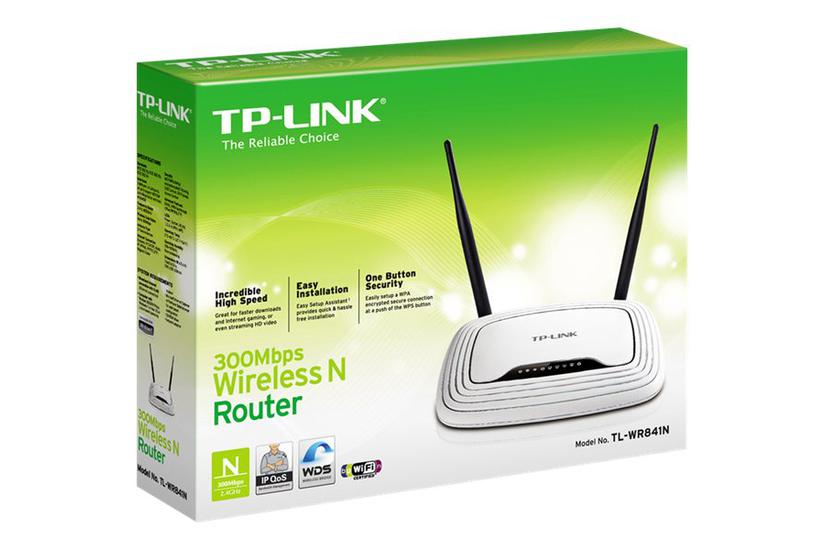 TP-Link TL-WR841N 300Mbps Wireless N Router - trådløs router - Wi-Fi - desktop IT og elektronik > Netværk > Routere og bridges > Routere > TP-Link router