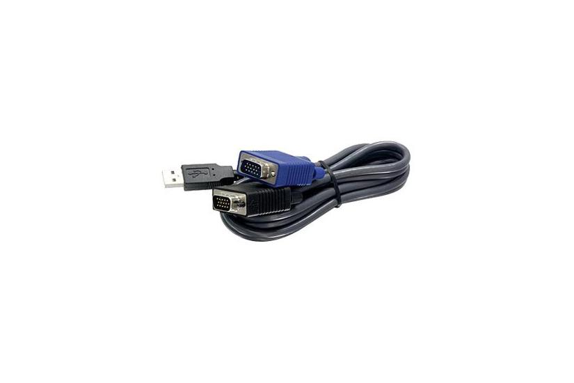 TRENDnet TK CU06 - kabel til tastatur / video / mus (KVM) - 1.8 m IT og elektronik > Hardware > KVM > KVM Kabler