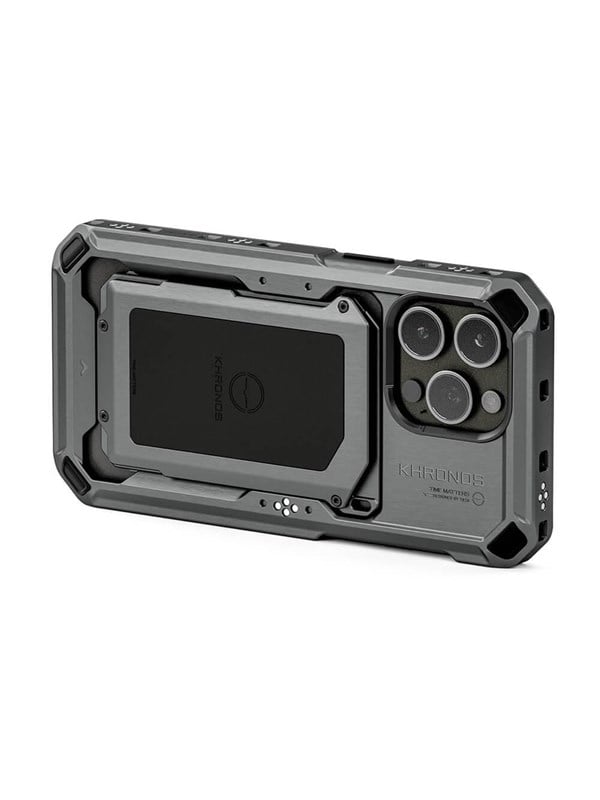 Tilta Khronos iPhone 15 Pro Case Space Grey Mobil Covers Cases