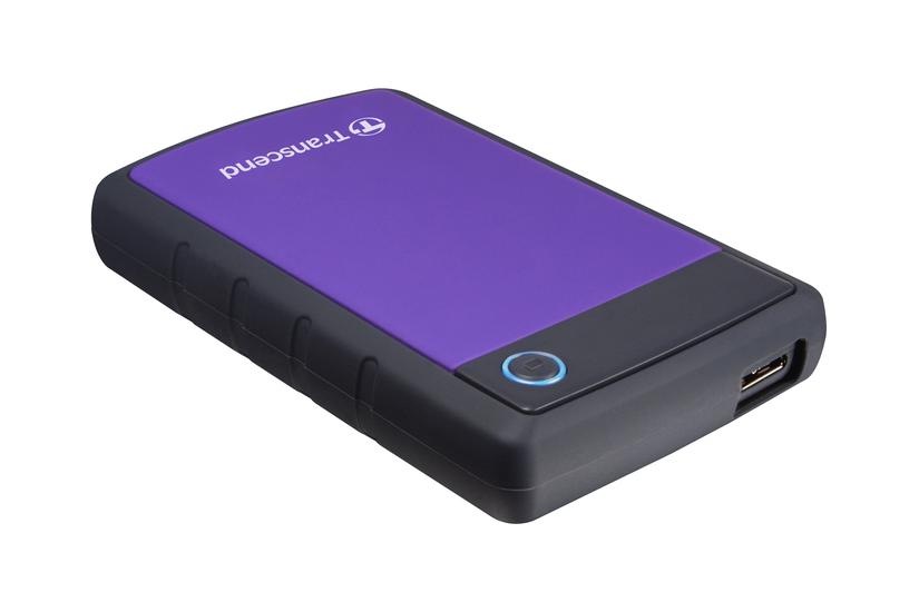 Transcend StoreJet 25H3P - 1 TB - Ekstern HDD - 5400 rpm - USB 3.0 - 10 pin Micro-USB Type B IT og elektronik > Hardware > Harddiske og SSD'er > Eksterne Harddiske > Ekstern harddisk 1 TB