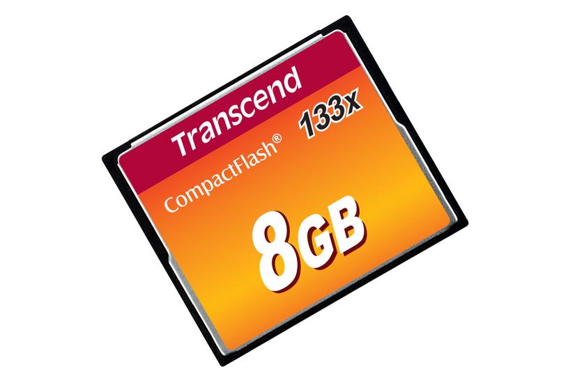 Transcend - flashhukommelseskort - 8 GB - CompactFlash IT og elektronik > Hardware > Lagring og backup > Flash Hukommelse > Flash Kort