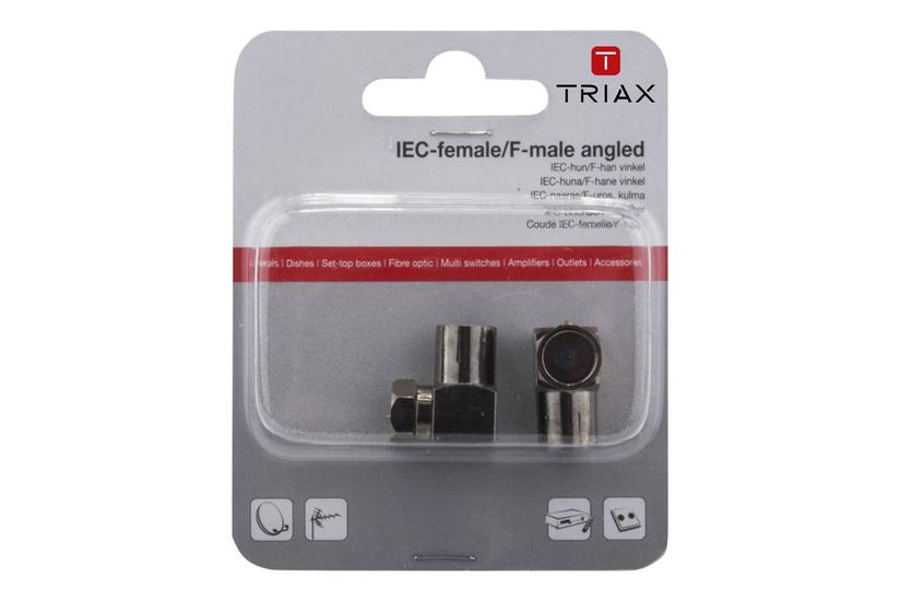 Triax antenneadapter IT og elektronik > Netværk > Netværkskabler > Koaxialkabler > Coax-stik