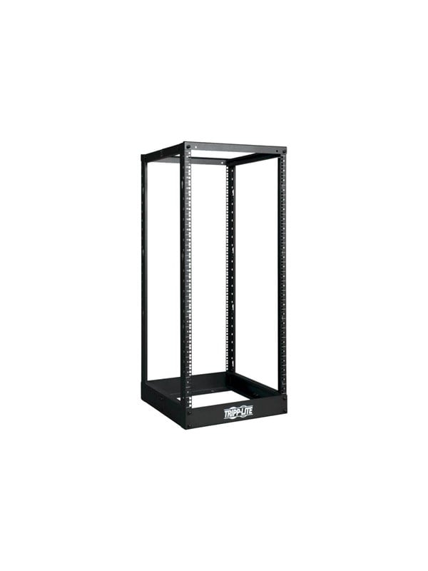 Tripp Lite 25U 4-Post Open Frame Rack Cabinet Square Holes 1000lb Capacity - rack - 25U Rack skabe