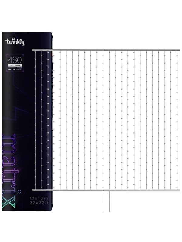 Twinkly Matrix 480 RGB LEDs Clear Wire Plug Type F Smart Home