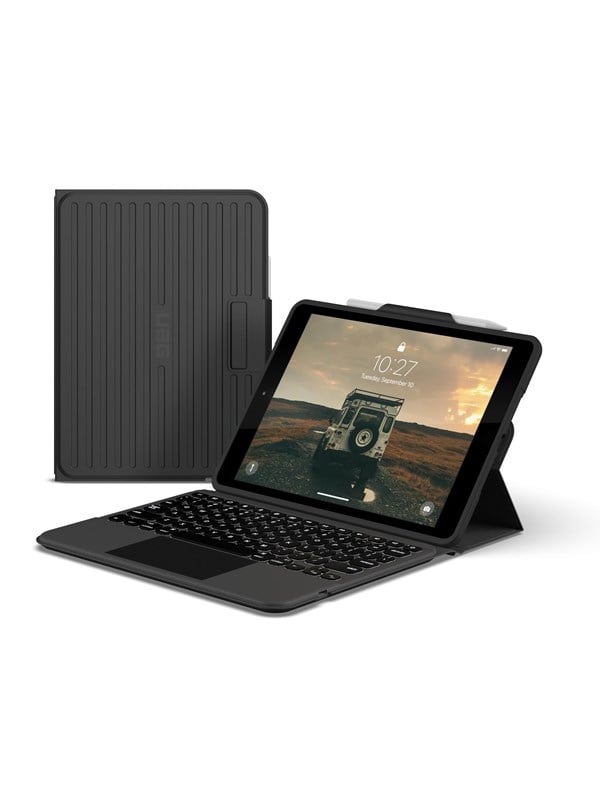 UAG Rugged Bluetooth Keyboard w/ Trackpad - UK English - iPad 10.2" 2019/2020/2021 Tablet Andet Tilbehoer