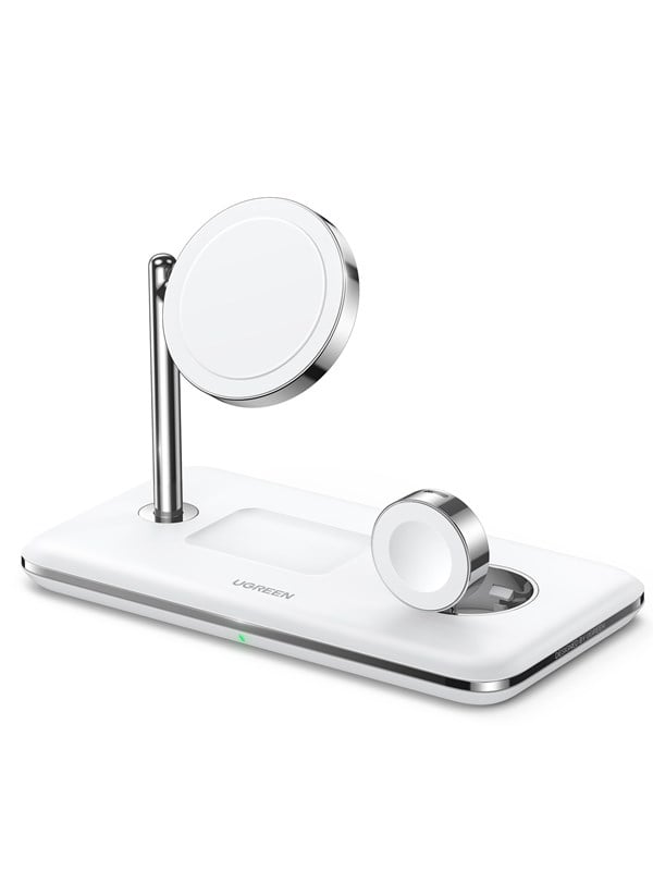 UGREEN 3-In-1 Wireless Charger Mobil Adaptere Opladere