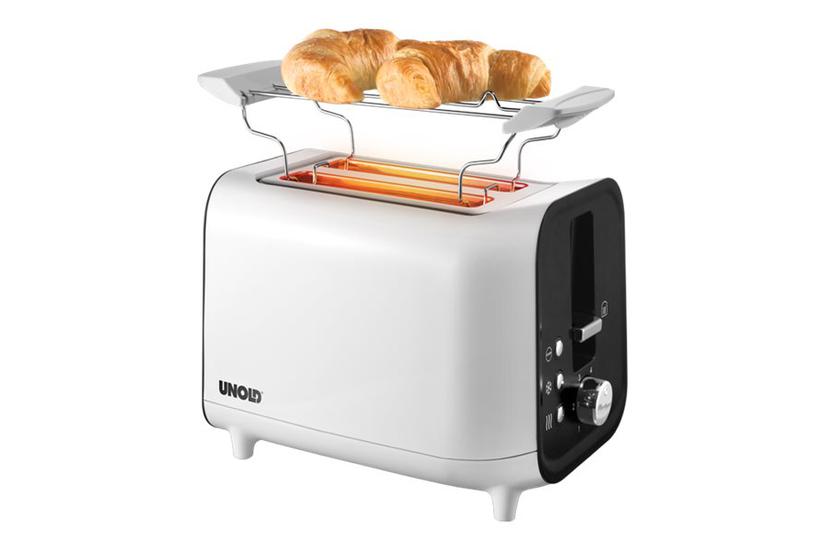 UNOLD 38410 - brødrister - hvid Husholdning og køkken > Køkkenmaskiner > Brødristere og grille > Brødristere