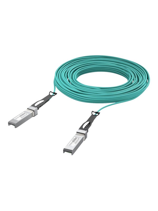 Ubiquiti UACC-AOC-SFP28-30M 25 Gbps Long-Range Direct Attach Cable 30M - Blå - 30 meter Netvaerkskabel