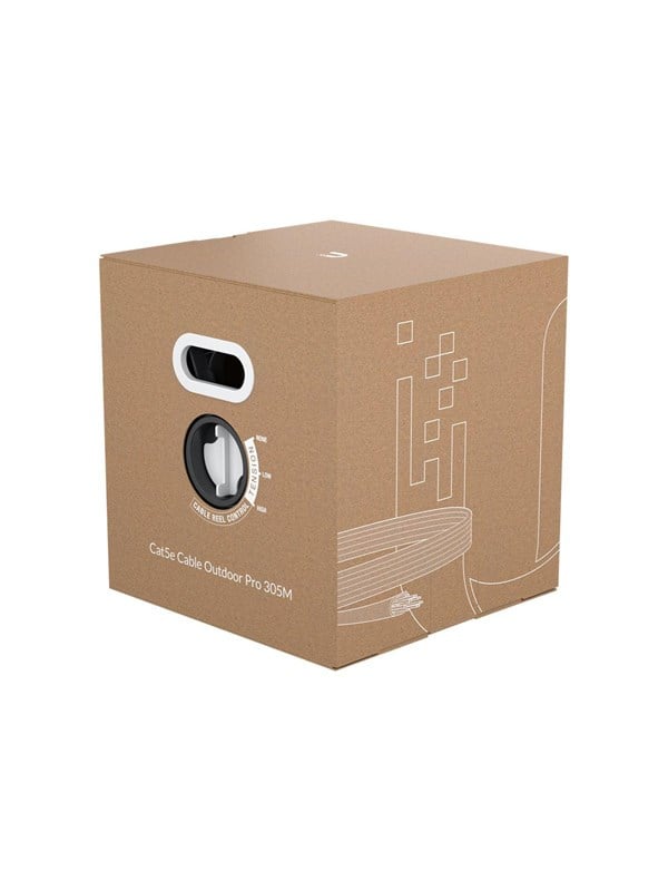 Ubiquiti UniFi bulk cable - 305 m - white - Hvid - 305 meter Netvaerkskabel