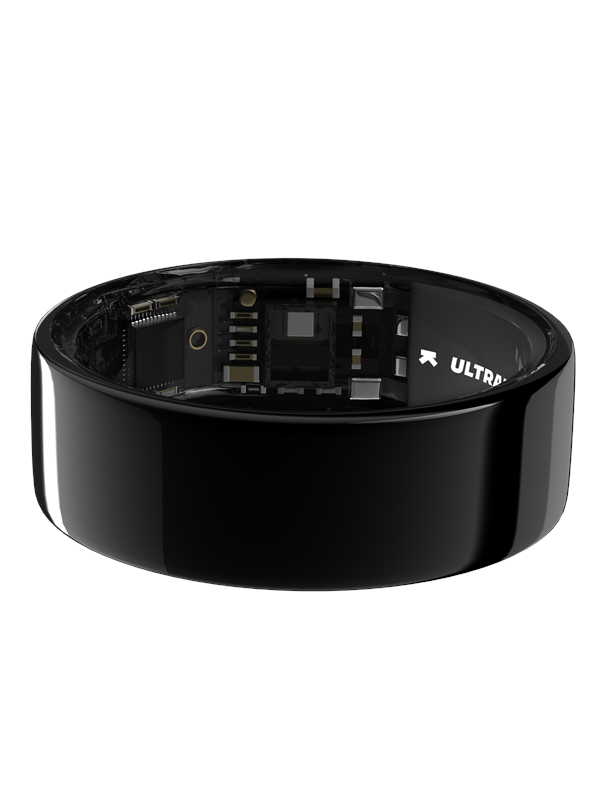 Ultrahuman Ring Air Aster Black - Size 10 Smartwatch Sportsur Aktivitetstracker