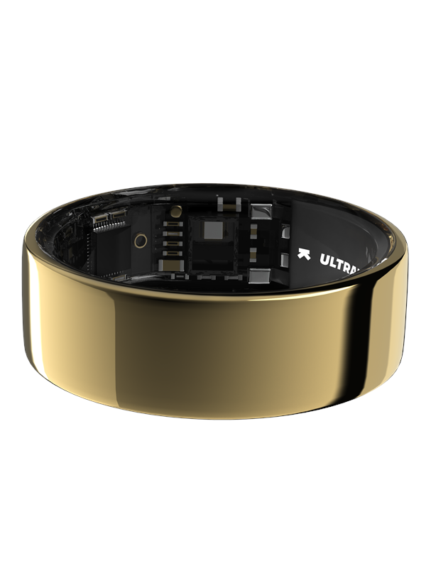 Ultrahuman Ring Air Gold - Size 13 Smartwatch Sportsur Aktivitetstracker