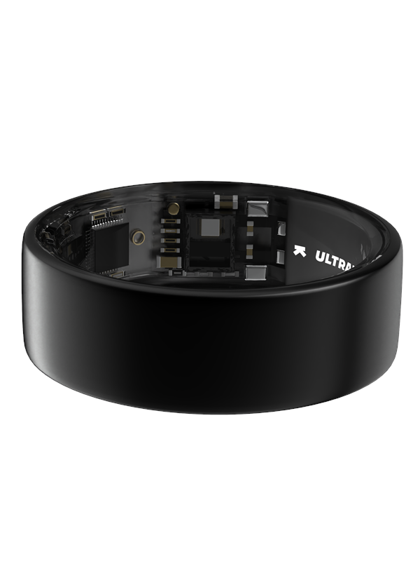 Ultrahuman Ring Air Matt Grey - Size 12 Smartwatch Sportsur Aktivitetstracker