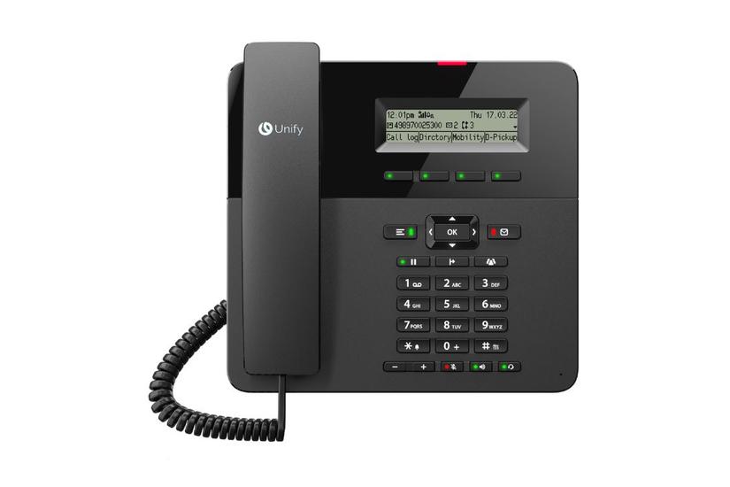 Unify OpenScape Desk Phone CP210 Analog telefon Sort IT og elektronik > Telefoni/GPS > Telefoner