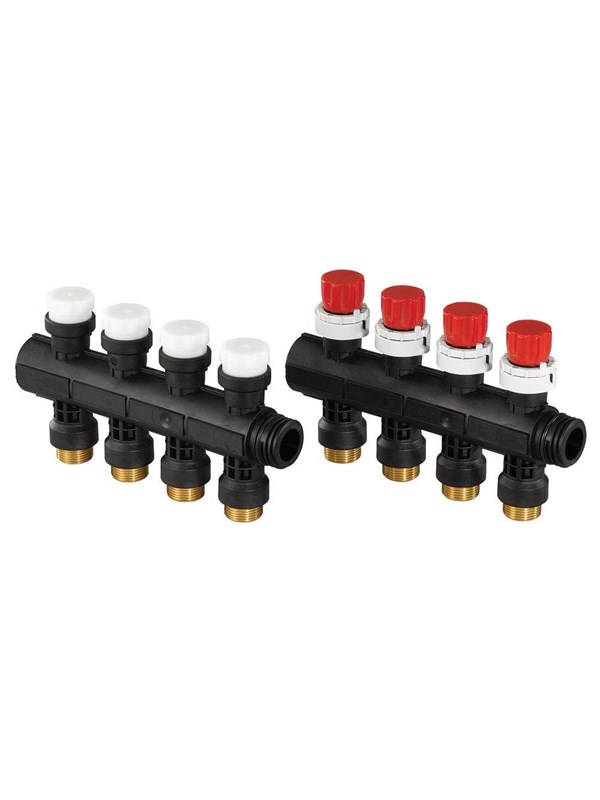 Uponor Fordelerrørssæt uponor pro eurokonus 4x34 Gulvvarme