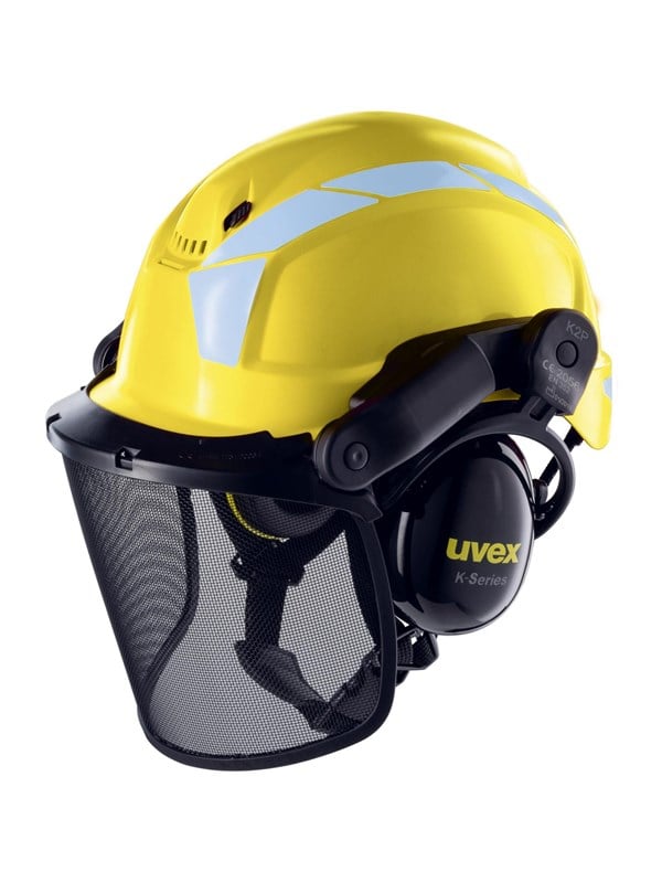 Uvex pheos forestry safety helmet yellow Sikkerhed