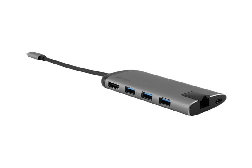 Verbatim - dockingstation - USB-C - HDMI - 1GbE PC