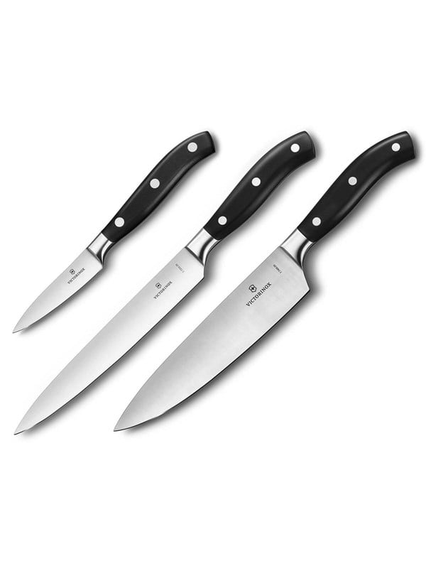 Victorinox Grand Maitre Professional Forged Chef Knife Set 3 Piece Koekkenredskaber