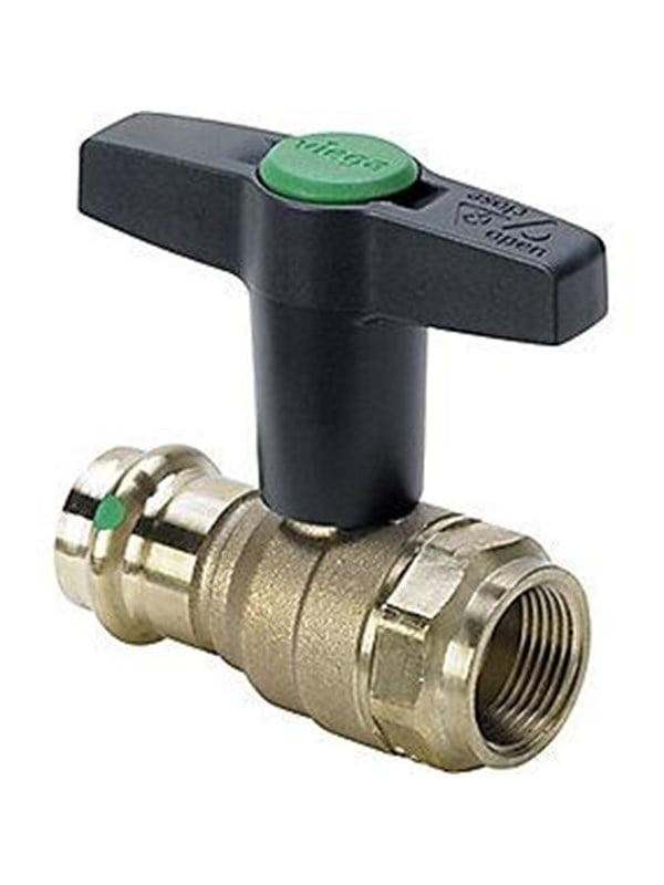 Viega Easytop kuglehane 42 mm x 1 1/2''