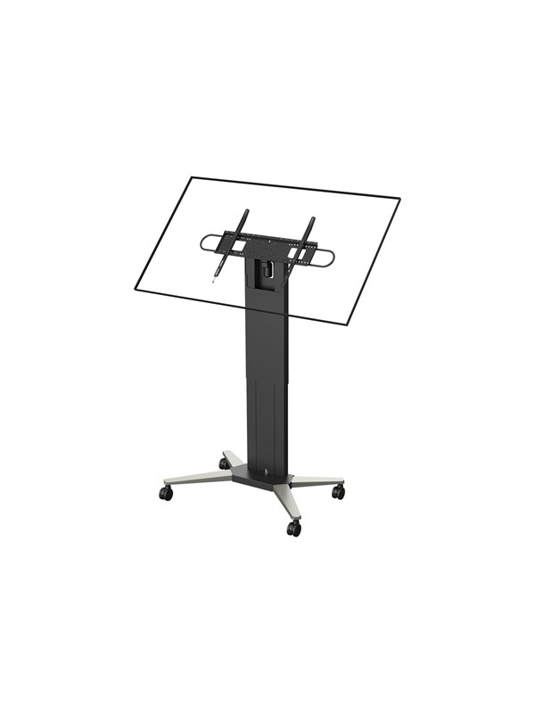 Vision - cart - motorised - for flat panel - trolley - matte black 130 kg 90" 300 x 300 mm Vaegbeslag AV Beslag AV Moebler