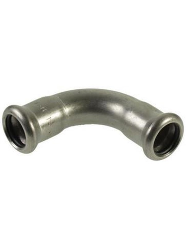 Vsh Fabrieken Bøjning vsh 90° muffe/muffe 108 mm syrefast Pressroer og fittings