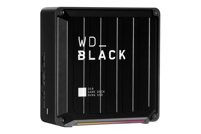WD_BLACK D50 Game Dock WDBA3U0010BBK - dockingstation - Thunderbolt 3 - DP
