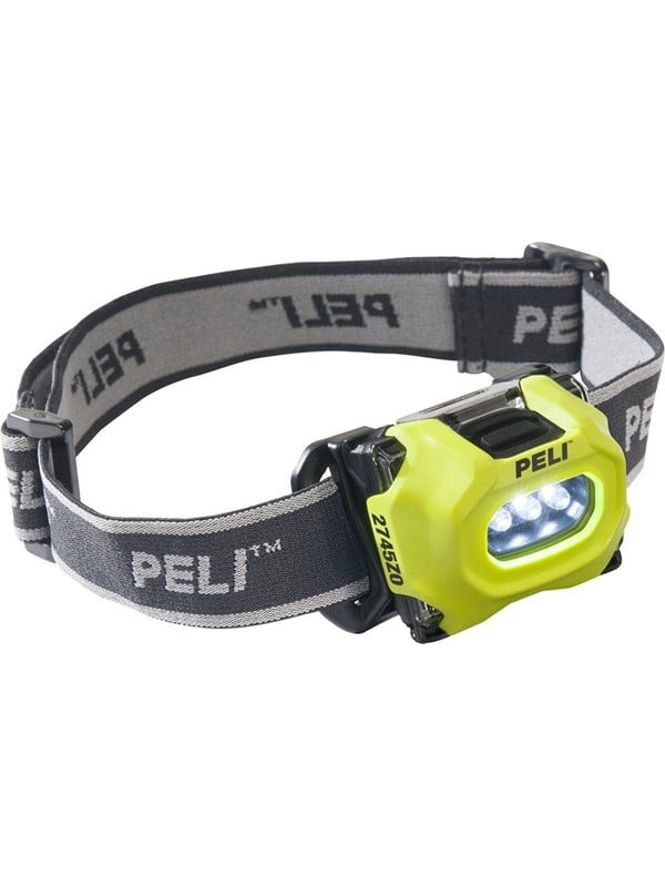 Wareco Pandelygte peli 2745z0 led gul atex zone 0 Lommelygter og pandelamper