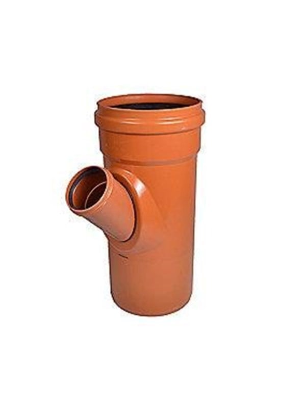 Wavin PVC grenrør 45° 400/160mm Afloeb