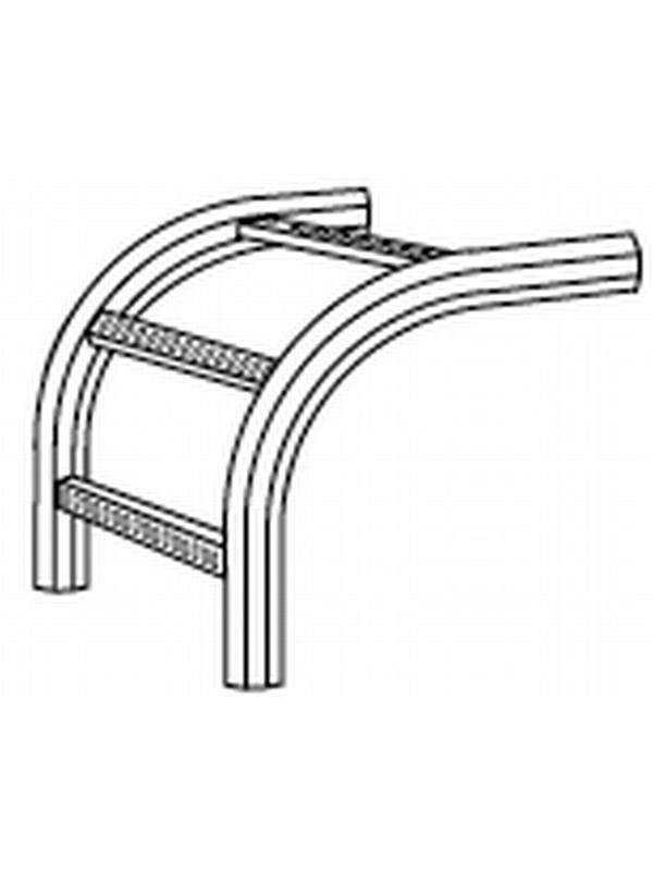 Wibe Bøjning-vertikal 18- 300 Foeringsveje kanalskinner