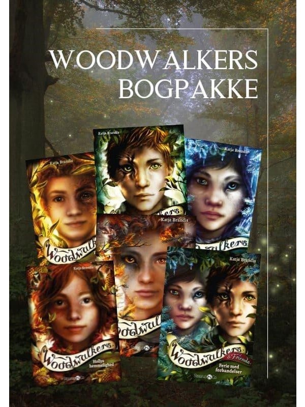 Woodwalkers Bogpakke - Børnebog - paperback Boerneboeger
