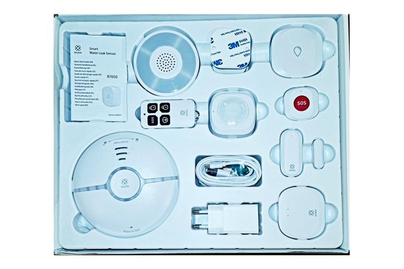 Woox R7073 - Security Kit Pro - hjemmealarmsystem - ZigBee 3.0 Hus og have > Sikkerhed og tyverisikring > Alarmsystem > Tilbehør og komponenter til alarmsystem