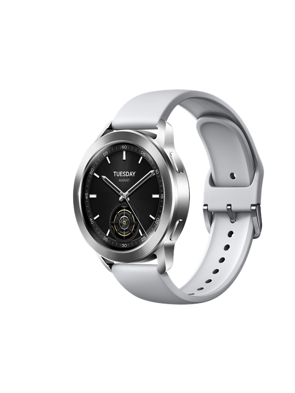 Xiaomi Watch S3 - Silver Smartwatch Sportsur Aktivitetstracker