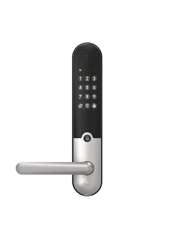 Yale DOORMAN L3S Flex - Skandivanisk Version - Børste Stål - Uden Connect Wi-Fi Bridge Smart Home