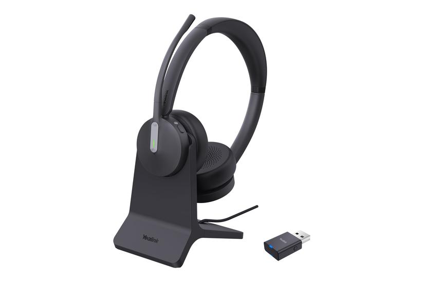 Yealink WH64 Dual - headset - med BHC70 ladestation IT og elektronik > Hardware > Headsets