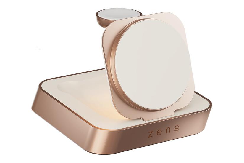 ZENS Nightstand Charger Pro 2 - Limited Edition - trådløs opladningsstander - + AC-strømadapter - 20 Watt IT og elektronik > Telefoni/GPS > Mobiltilbehør > Batterier og oplader til mobiltelefoner