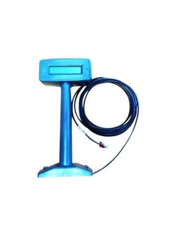 Zebra Scale Single Display with Pole - Dual Interval Systemtilbehoer koelepasta mv